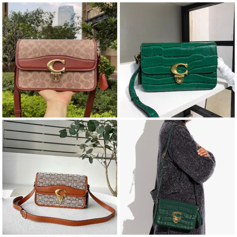 💥Túi Coach Studio Da thật💥Rẻ vô địch