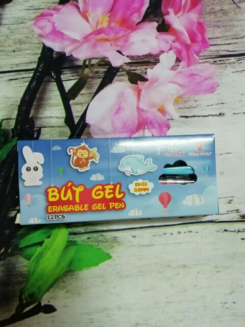 Bút gel có gôm xóa