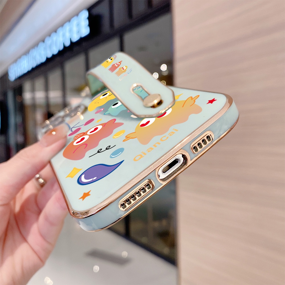 Samsung Galaxy M11 M12 M21 M30S M51 M62 F62 M32 M22 M23 4G 5G Cho Ốp lưng điện thoại In Hình Cartoon Monster