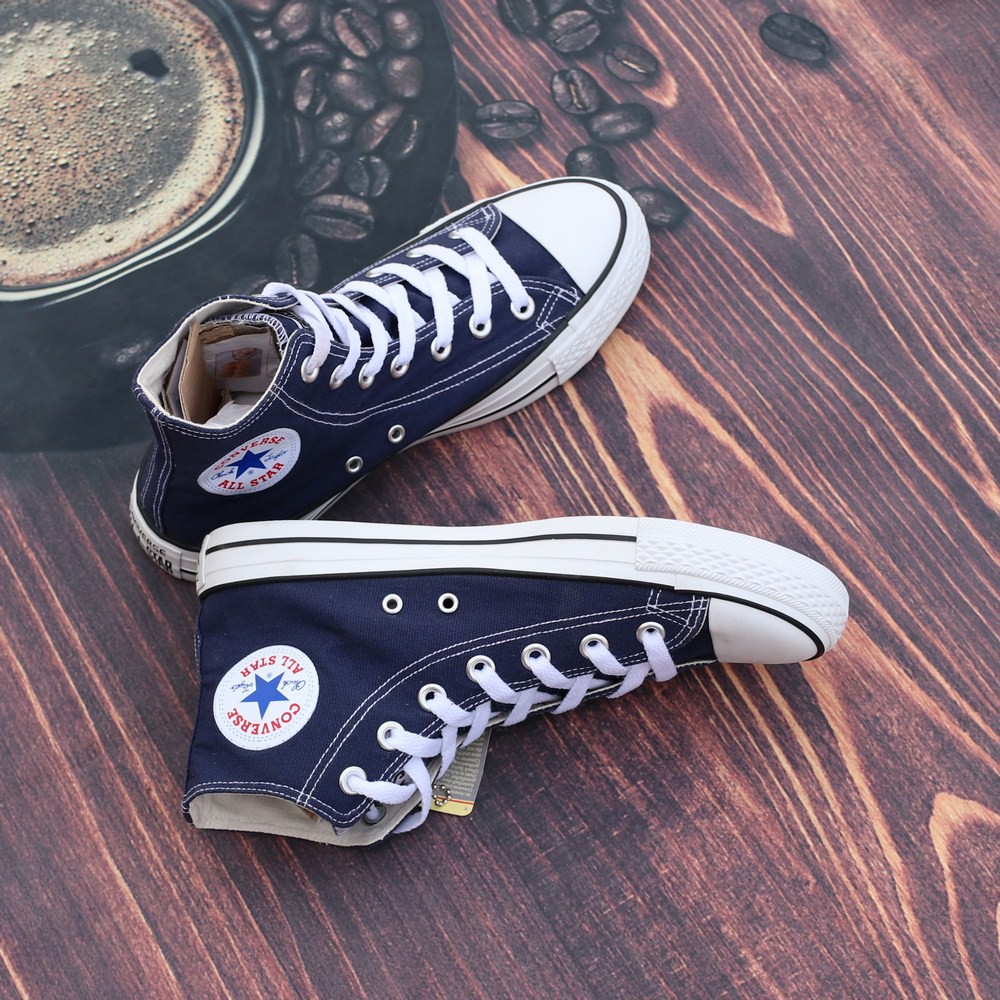 Giày CVS AllStar Classic Cổ Cao Nam Xanh Biển