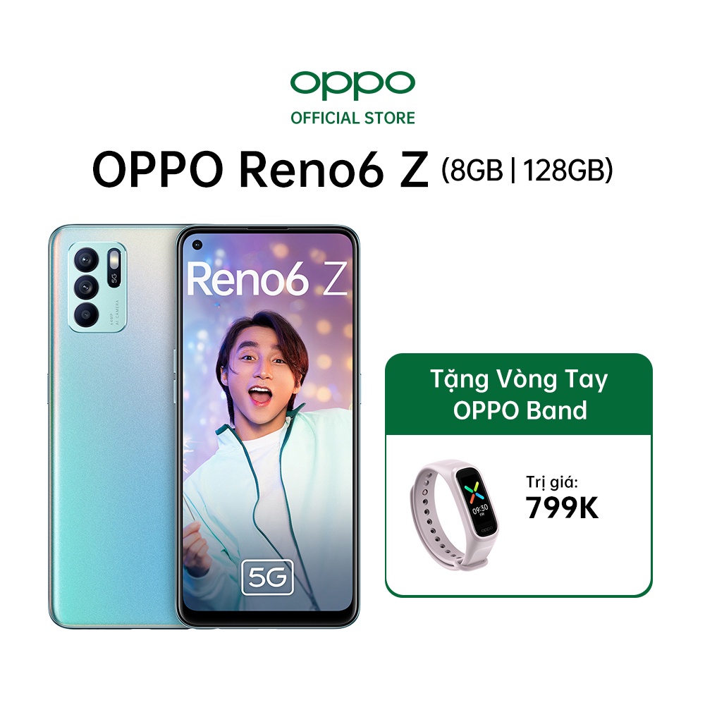  Điện Thoại OPPO RENO6 Z 5G (8GB/128GB) - Hàng Chính Hãng | WebRaoVat - webraovat.net.vn