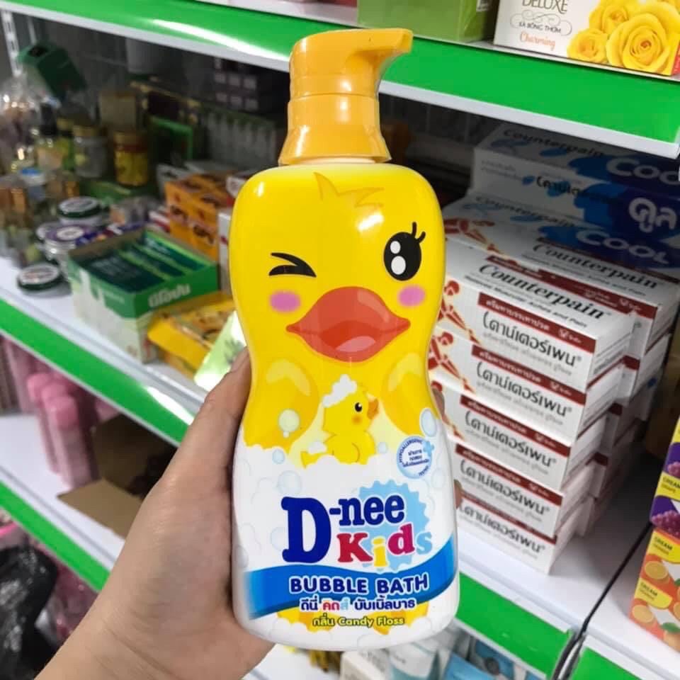 Sữa tắm gội Dnee Kid hình thú Thái Lan (400ml)