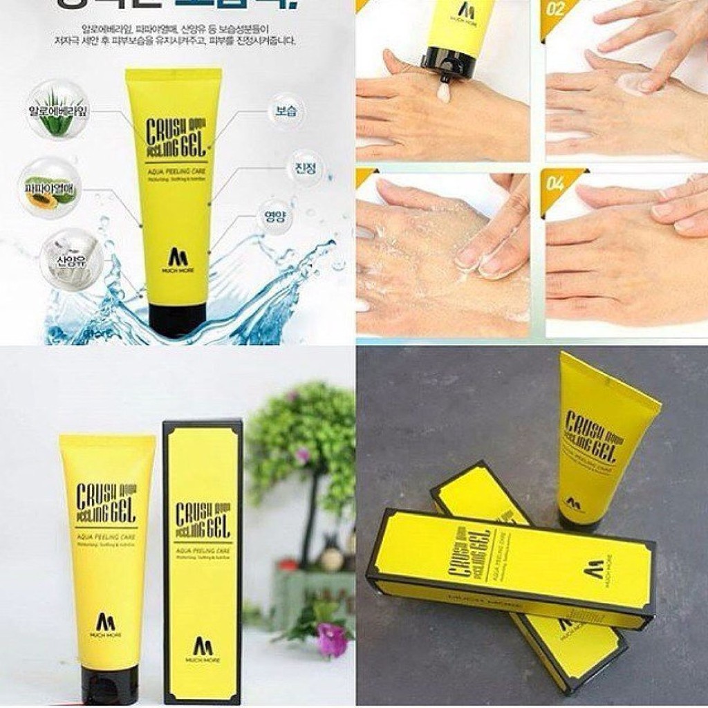 TẨY DA CHẾT MUCH MORE CRUSH AQUA PEELING GEL 100ML