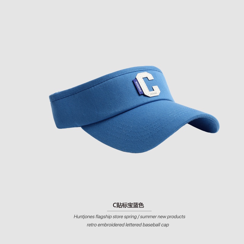 Mũ Lưỡi Trai Hở Chóp In Chữ C Phong Cách Hàn Quốc Chống Nắng Mùa Hè Dễ Phối Đồ