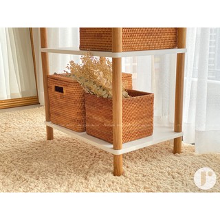 HỘP MÂY CÓ NẮP CHỮ NHẬT,đựng đồ dùng đa năng,hộp đựng