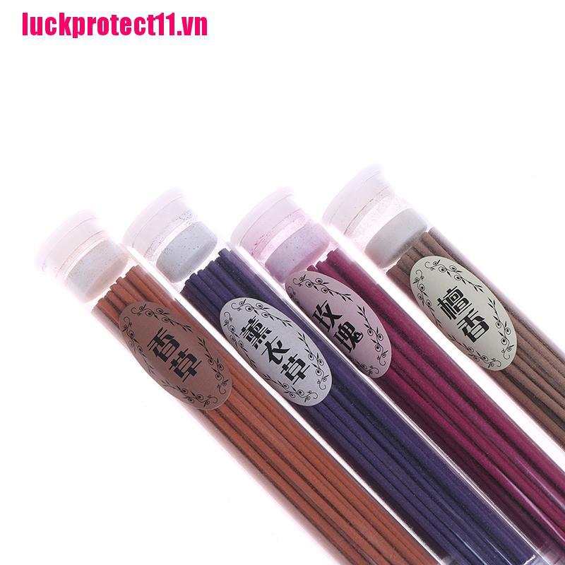 JIAJU 50 Sticks incense natural aroma lavender rose vanilla sandalwood air freshener