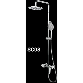 Sen cây tắm vuông nóng lạnh SC08