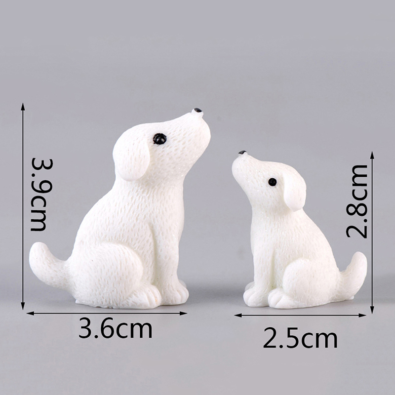 Đồ trang trí Chú Chó Mini Dễ Thương Dùng Trang Trí Sân Vườn