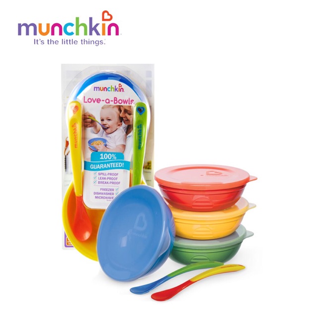 BÁT CÓ NẮP VÀ THÌA MUNCHKIN MK43867