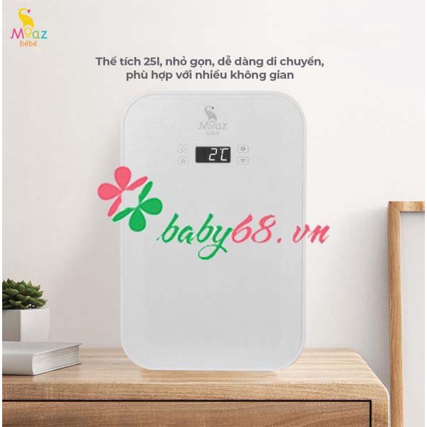 Tủ lạnh mini Moaz Bebe MB-028 25 Lít