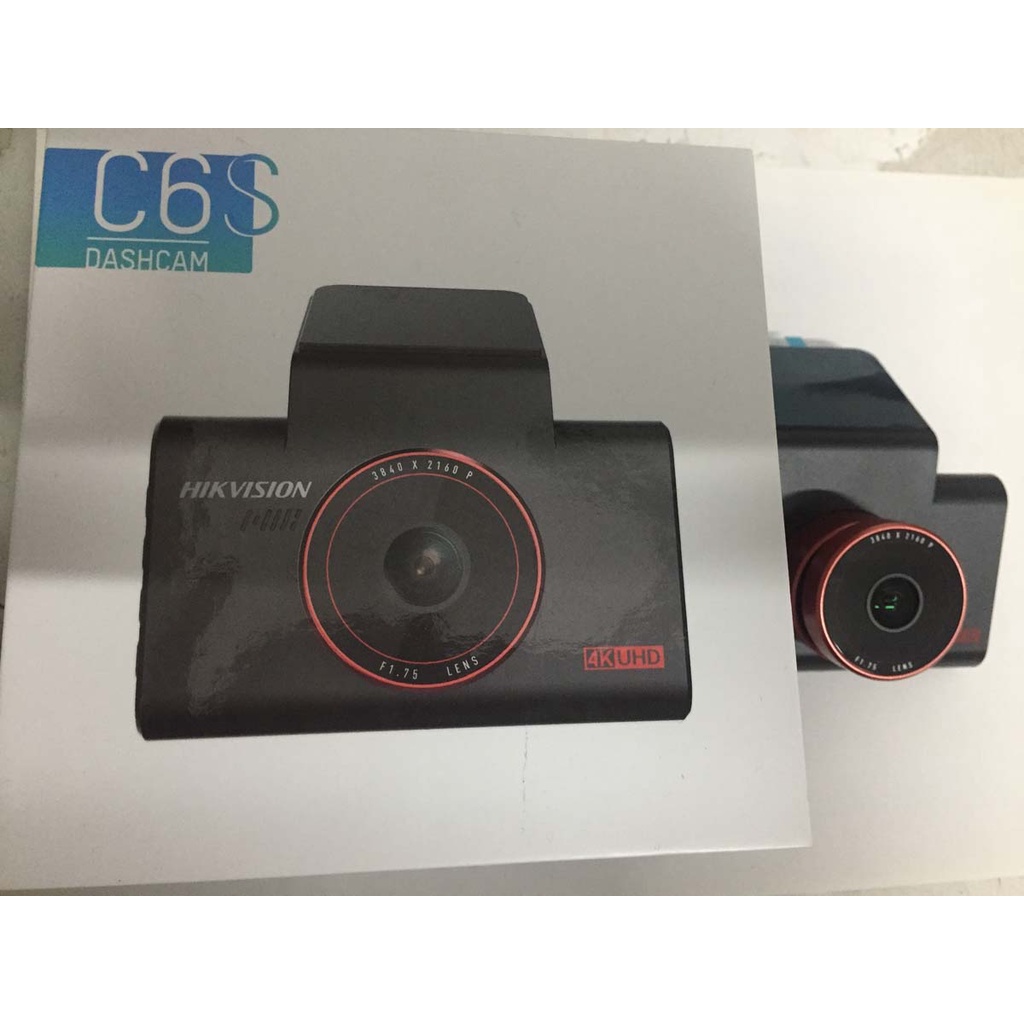 Camera hành trình cao cấp Hikvision C6s độ phân giải siêu nét UHD 4K, màn hình IPS, WiFi 5Ghz, đọc biển báo tốc độ, cảnh