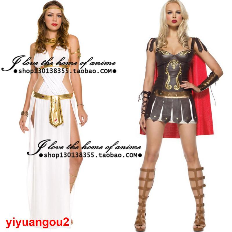 ○☫Trang phục hóa trang nhân vật nữ chiến binh Hy Lạp cổ đại