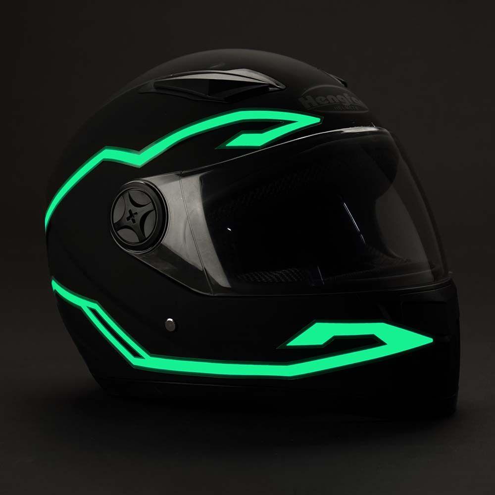 Dải Đèn Led Nhấp Nháy Gắn Mũ Bảo Hiểm Xe Máy Vào Ban Đêm