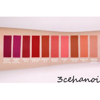 Son kem 3CE Soft Lip Lacquer