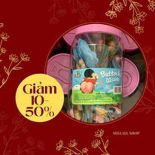 Kẹo mông đào,kẹo dẻo,có nhân hoa quả cực Hot hủ 60 cái.