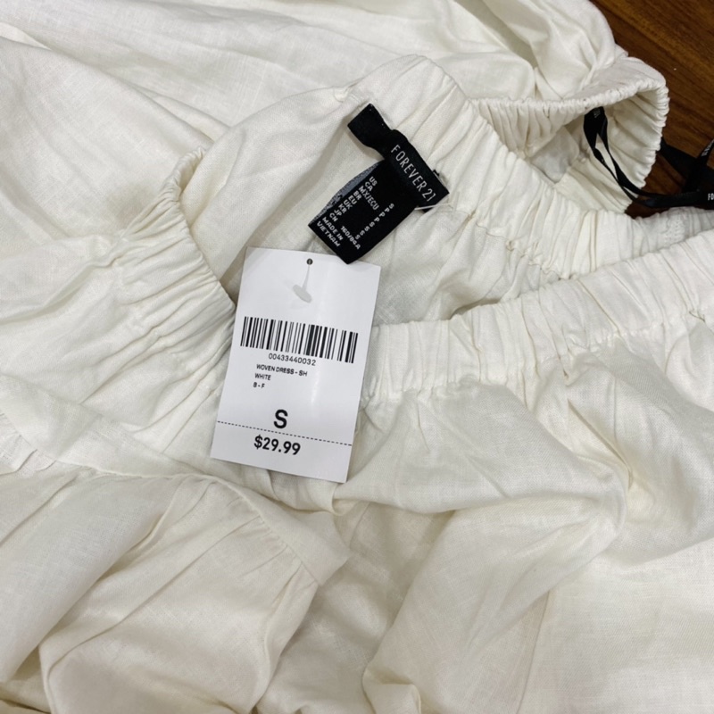 Đầm babydoll linen f21
