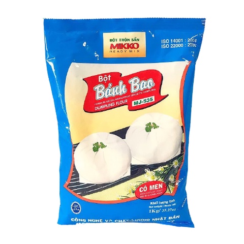 Bột bánh bao trộn sẵn MIKKO 1kg