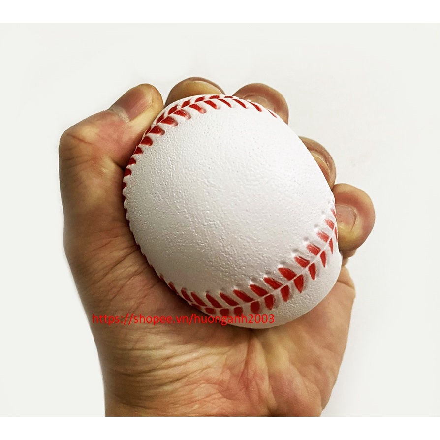 Quả bóng chày mềm PU ( Cỡ Lớn 7cm ) đàn hồi kiểu bọt biển dùng làm đồ chơi giảm căng thẳng hoặc cho trẻ em chơi bóng ném