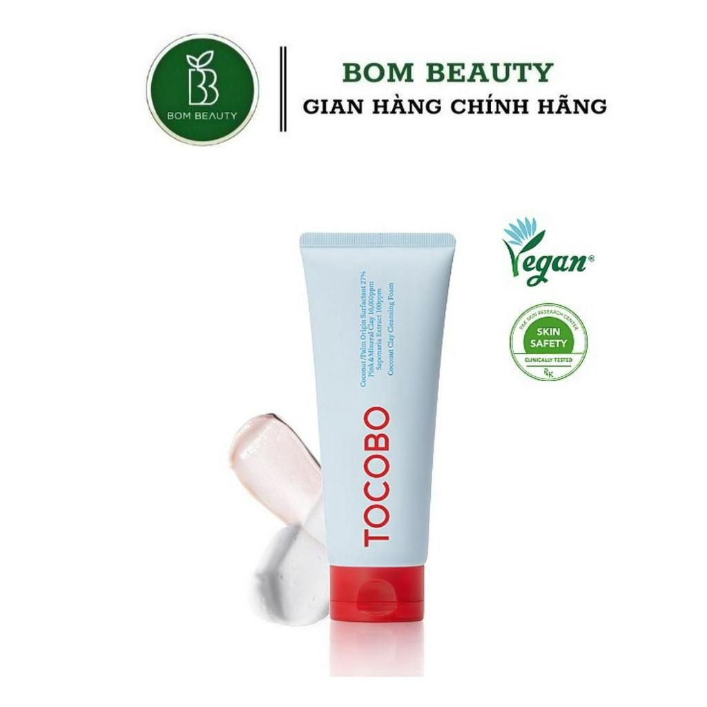Sữa rửa mặt từ dừa &amp; đất sét TOCOBO Coconut Clay Cleansing Foam 150ml #tocobo