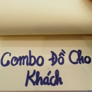 Combo đồ cho khách