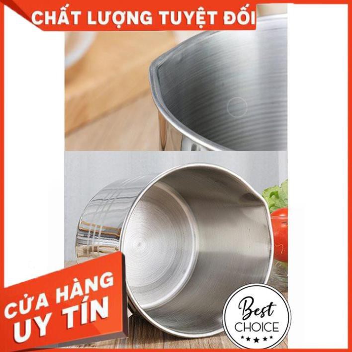 [Freeship - Hàng loại 1] Ca inox lọc dầu mỡ 1,2 lít lọc cặn dầu ăn, mỡ thừa