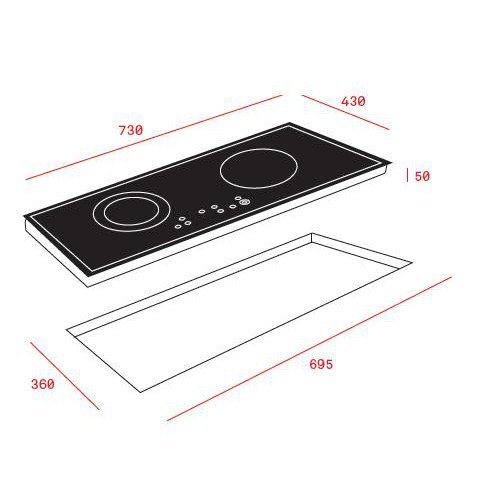 Bếp từ Teka IZ 7210, bếp từ, bếp điện từ, bếp từ đôi, bếp điện từ đôi, bếp từ giá rẻ, bếp điện từ giá rẻ, bếp từ giá tốt