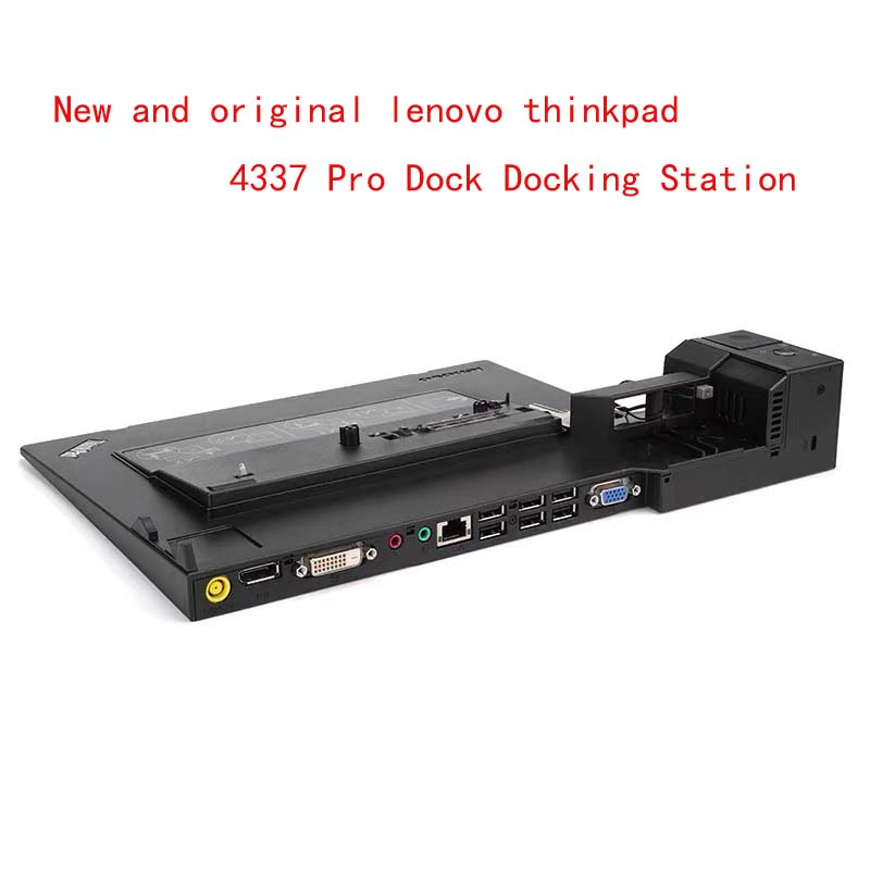 Đế Sạc Mới Nguyên Bản 4337 Pro Với 2 Nút Cho Lenovo ThinkPad X220 X230 T400S T410 T420S T430 W520 Laptop 75Y5735