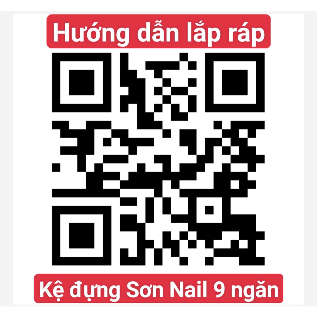 Kệ Đựng Sơn Nail 9 ngăn đựng đồ đa năng