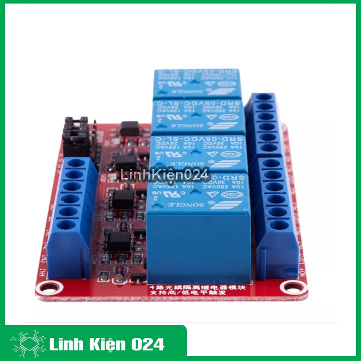 Module Relay 5VDC 1/2/4 Kênh High / Low