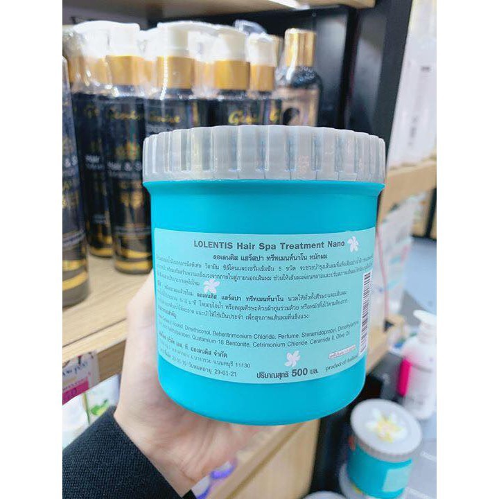 Kem Ủ Tóc Lolentis Hair Spa Thái Lan 500ml | BigBuy360 - bigbuy360.vn