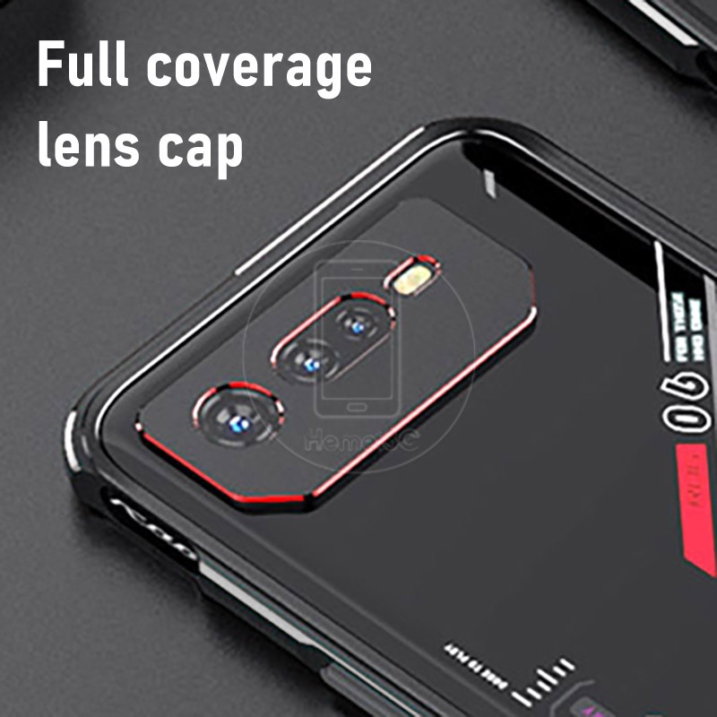 Kính Cường Lực Bảo Vệ Màn Hình Bằng Hợp Kim Nhôm Cho ASUS ROG 7 6 6D 5 5s 3 ROG6 ROG7 Pro