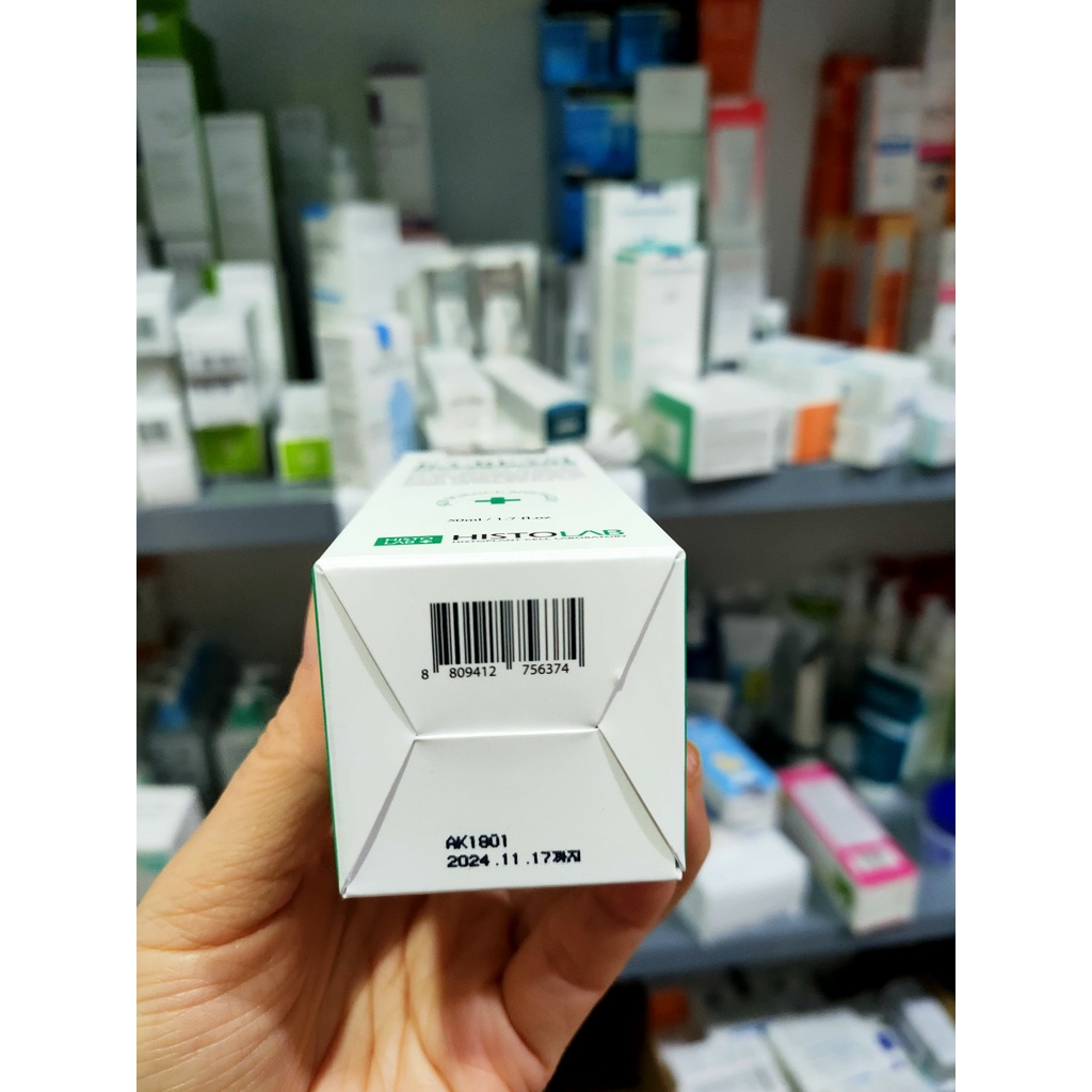 Kem dưỡng phục hồi vitamin K, peptide, B5, tinh chất rau má centella Red Out Histo K Cream Histolab