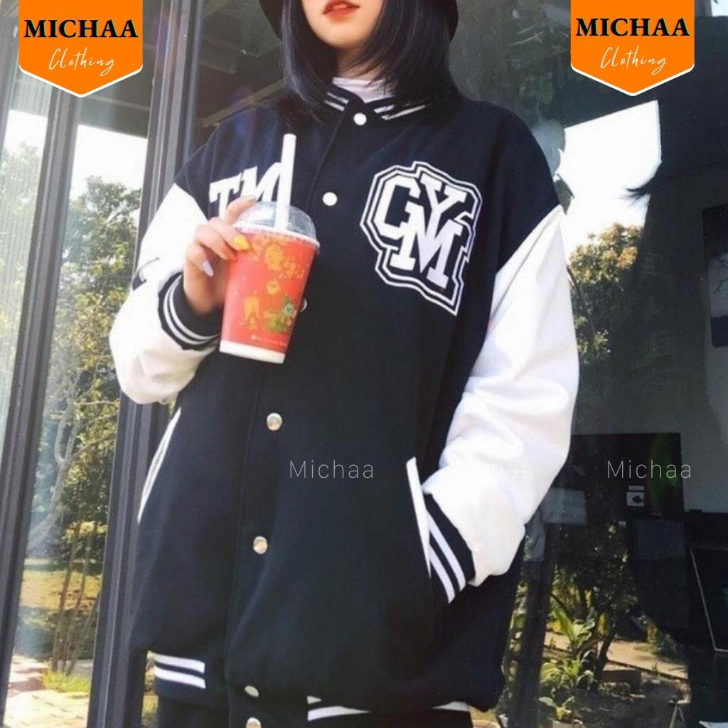 Áo Khoác Bomber Dù TM.CYM Nam Nữ Ulzzang Unisex Kiểu Thể Thao Jacket - MICHAA