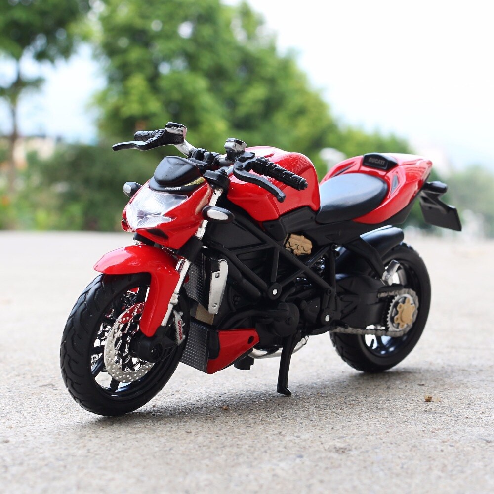 MÔ HÌNH XE MOTO Siêu xe Ducati mod Streetfighter S 2010 - MAISTO tỷ lệ 1:18