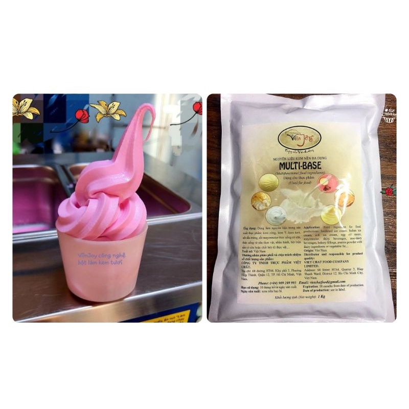 NGUYÊN LIỆU MULTI-BASE:  GÓI 200g