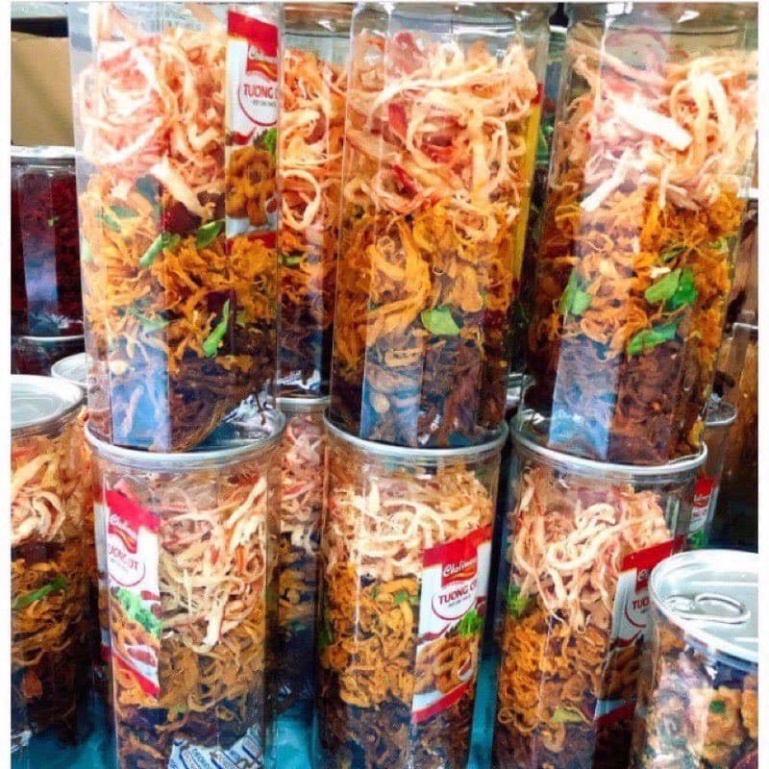 Khô mực mix khô heo, khô gà lon 300g, mix 3 vị, đậm đà, hàng đảm bảo chất lượng | BigBuy360 - bigbuy360.vn