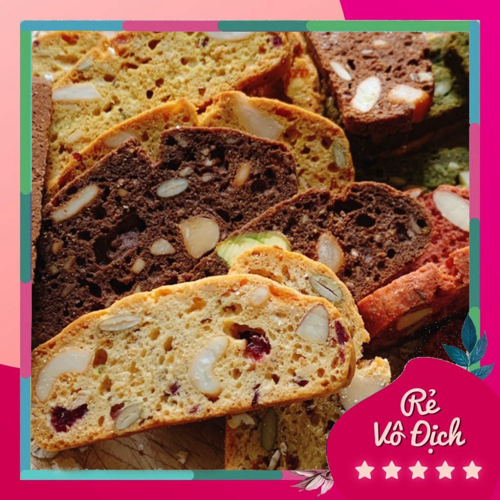 100gr bánh Biscotti Healthy vị truyền thống (Vani) dành cho người ăn kiêng giảm cân