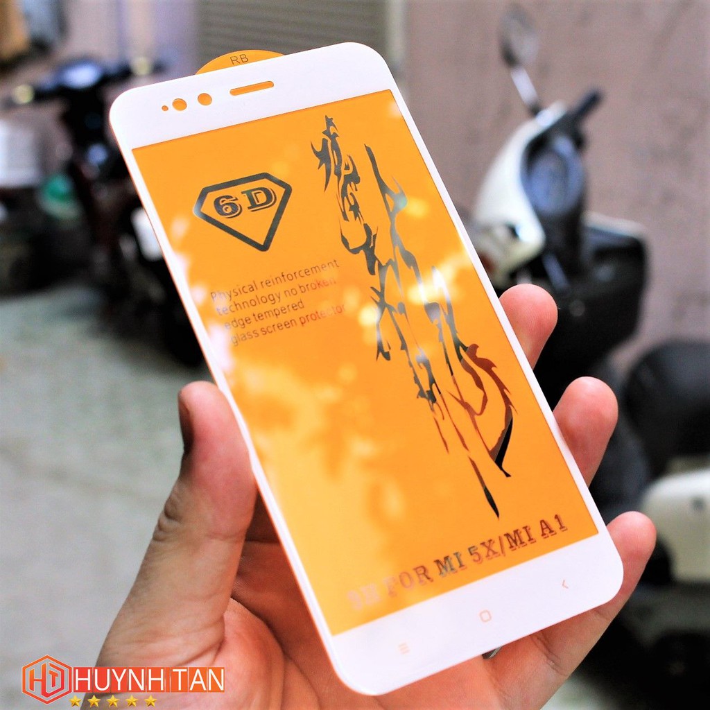 Cường lực Xiaomi Mi 5X/ Mi A1 full màn, full keo thế hệ mới