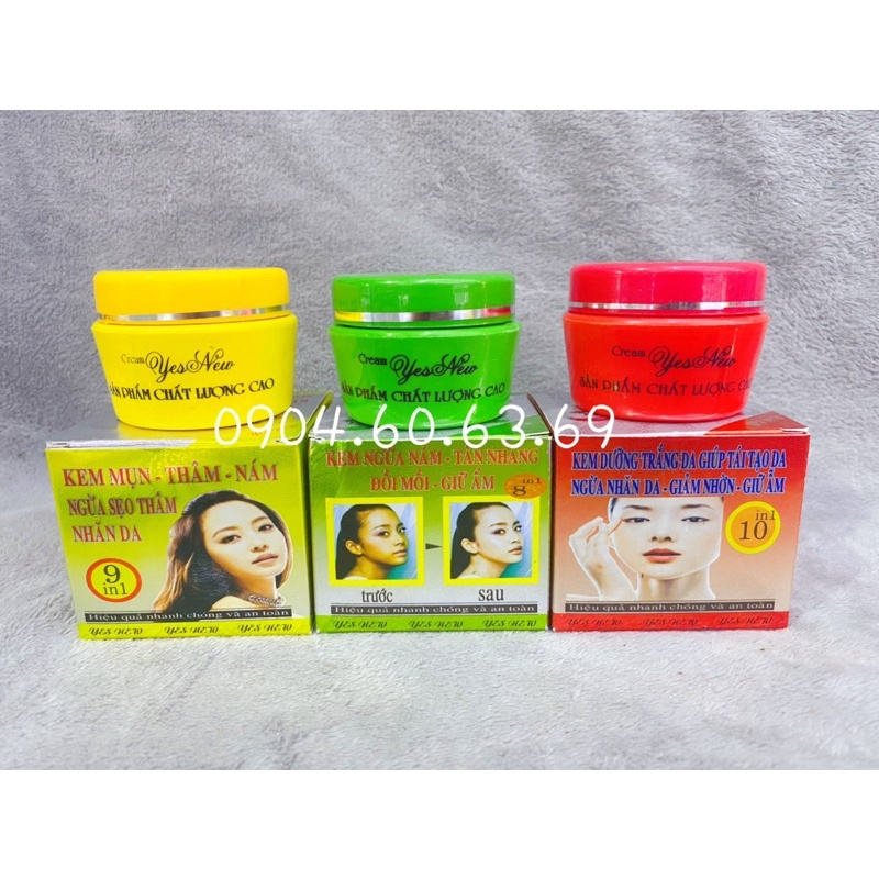 Kem YES NEW 13gr 3 Công Dụng