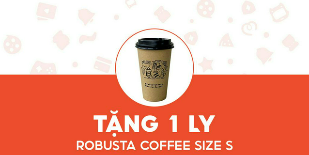 - balzar de cafe - tặng 1 ly robusta coffee size s