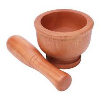 Bộ chày cối gỗ dừa