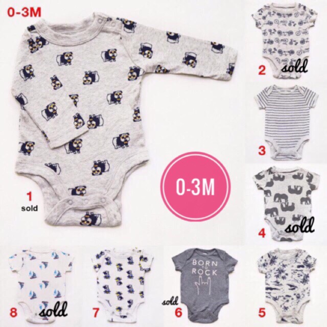Bodysuit Old Navy bé trai xuất xịn