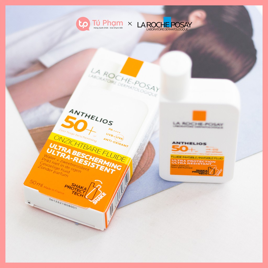 [Mã SKAMSALE8 giảm 10% đơn 200K] Kem Chống Nắng La Roche-Posay Anthelios Fluide Invisible SPF 50+ 50ml | BigBuy360 - bigbuy360.vn