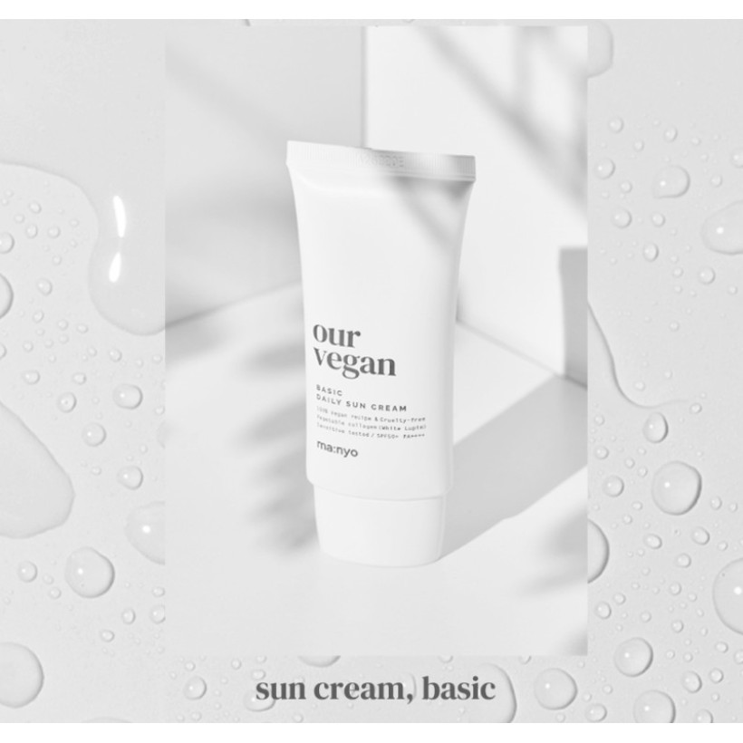 Kem chống nắng Manyo Our vegan cica daily sun cream