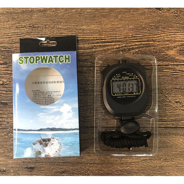 Đồng hồ bấm giây, bấm giờ thể thao 2 láp PC894 chính hãng giá rẻ nhất Tienphatsmart