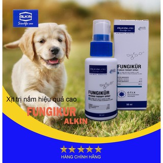 Thuốc trị nấm_ALKIN FUNGIKUR_An toàn, hiệu quả cho các dòng CHÓ MÈO