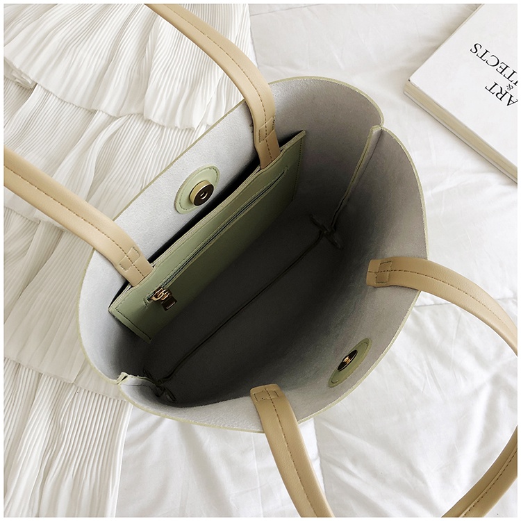 Túi đeo vai IELGY cỡ lớn thời trang phong cách Hàn Quốc cho nữ