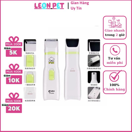 (BH 6 tháng) Máy mài móng chó mèo spa (3 loại) codos mài móng thú cưng - Leon Pet Store