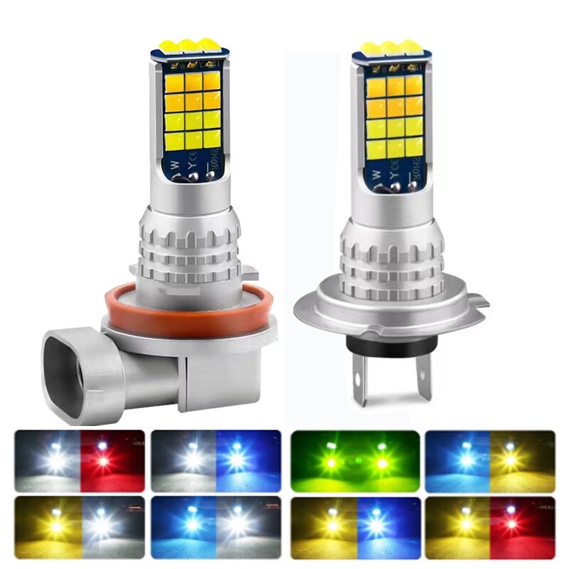 Set 2 Đèn Sương Mù H8 H11 H16 Dành Cho Mitsubishi ASX Colt Eclipse Cross Lancer 8 Outlander 2 3 Pajero Shogun 4 Đèn Canbus H8 H11 H11 H16