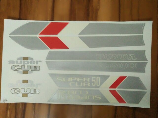 Bộ tem honda custom 50 đời 88